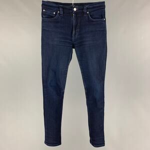NUDIE JEANS Size 29 Indigo Cotton Skinny Jeans